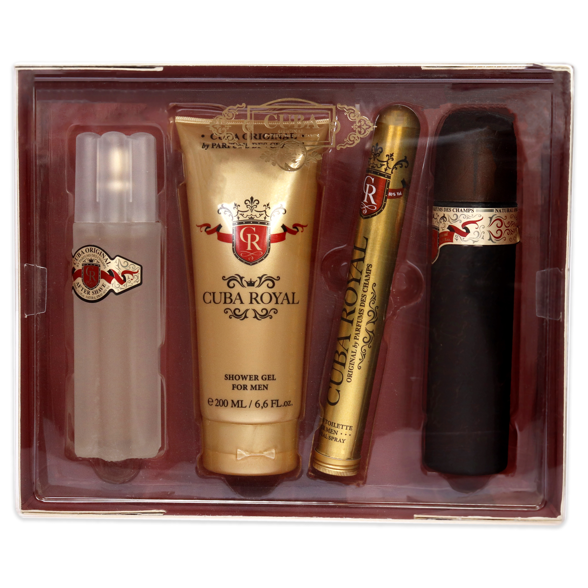 Foto 5 | Venta Internacional-set De Regalo Perfume Cuba Cuba Royal Para Hombre, 100 Ml