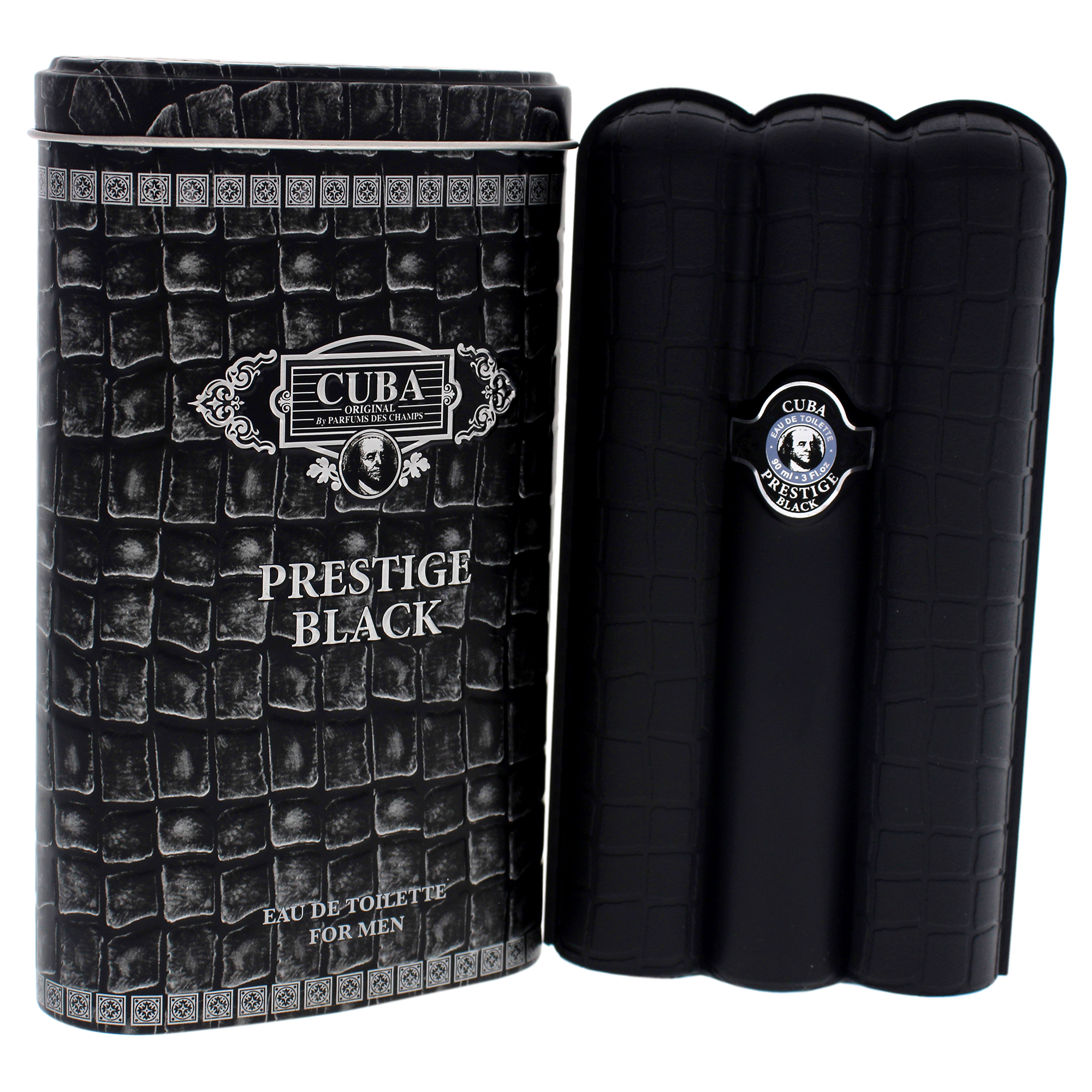 Foto 3 pulgar | Venta Internacional - Perfume Cuba Prestige Black Edt en Aerosol para Hombre 90 ml