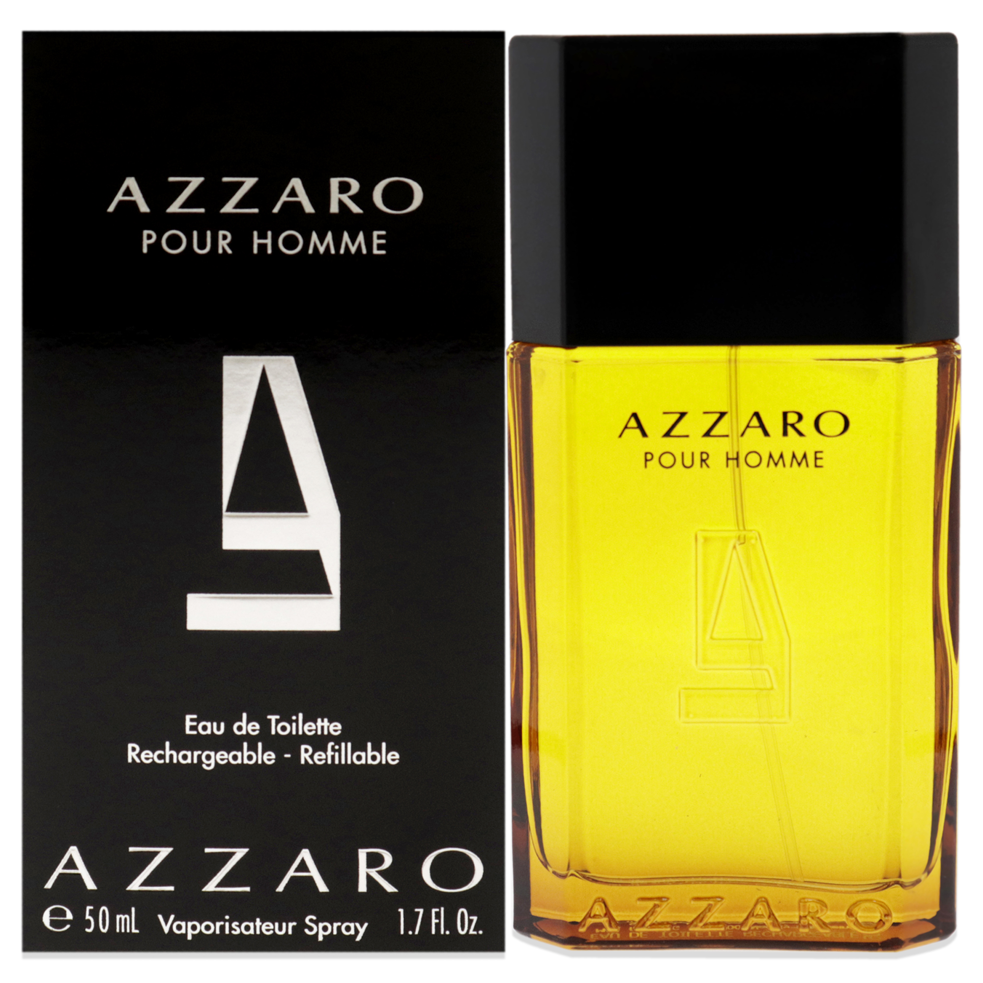 Foto 2 pulgar | Venta Internacional- Perfume Azzaro Azzaro para Hombre Edt en Aerosol Recargable de 50 ml