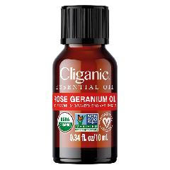 Foto 3 pulgar | Venta Internacional- Aceite de Perfume Cliganic Organic Rose Geranium, Unisex, 10 Ml
