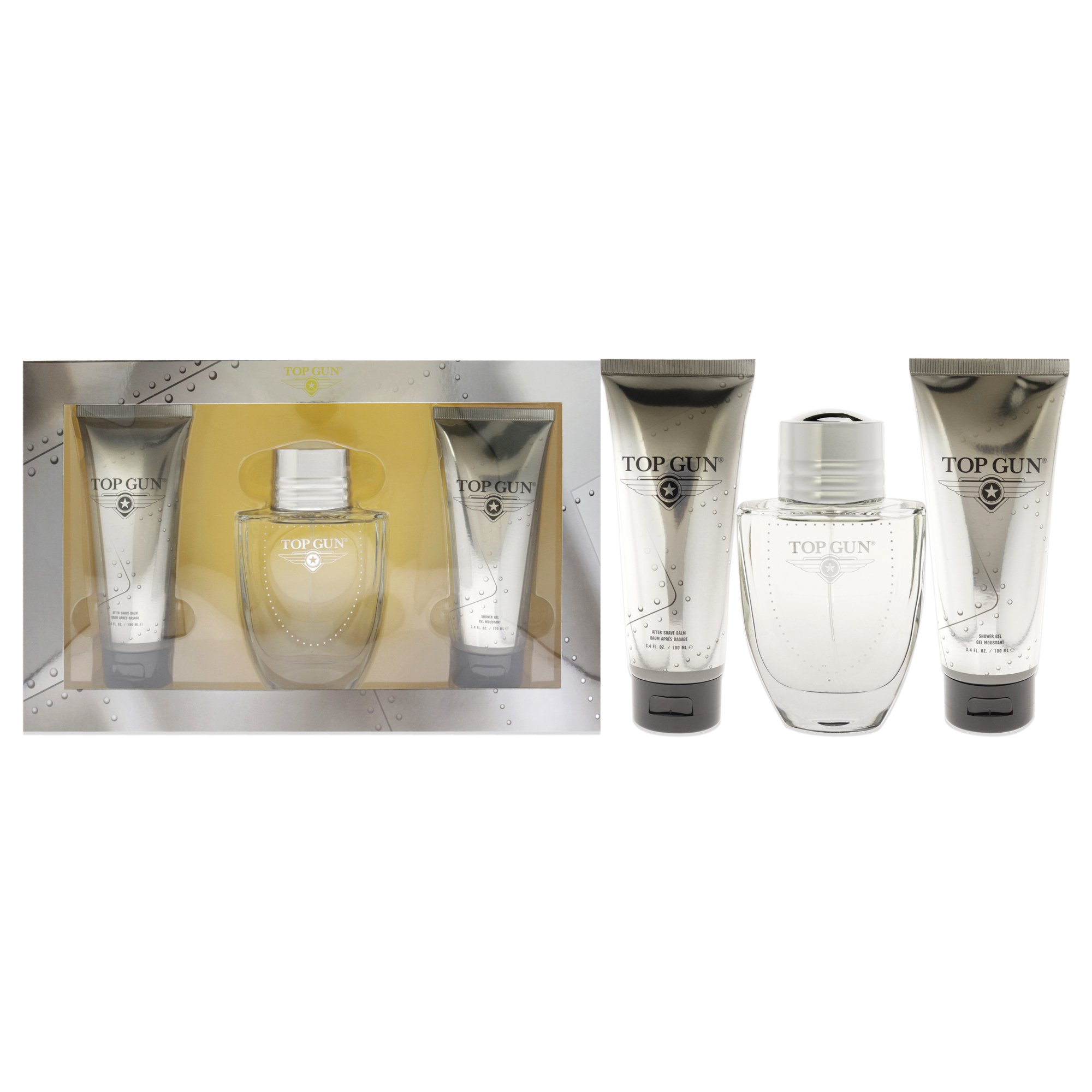 Perfume Top Gun Chervon 3 Piezas Edt -Venta Internacional
