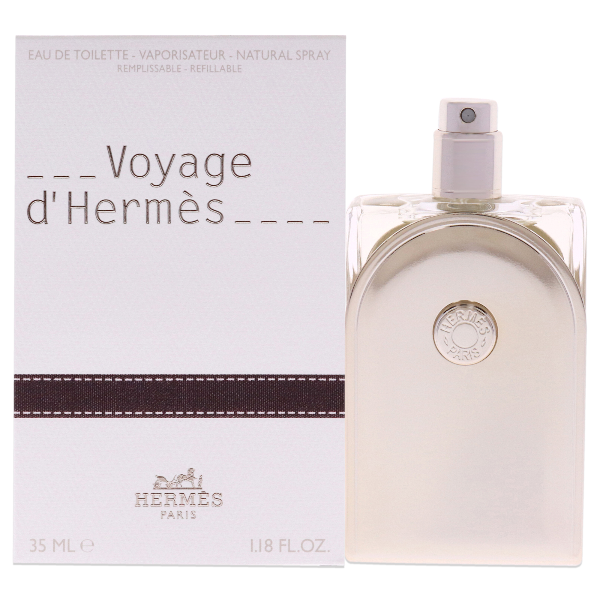 Foto 2 pulgar | Perfume Hermes Voyage D'armes Edt 35 ml Spray Reabastecible - Venta Internacional