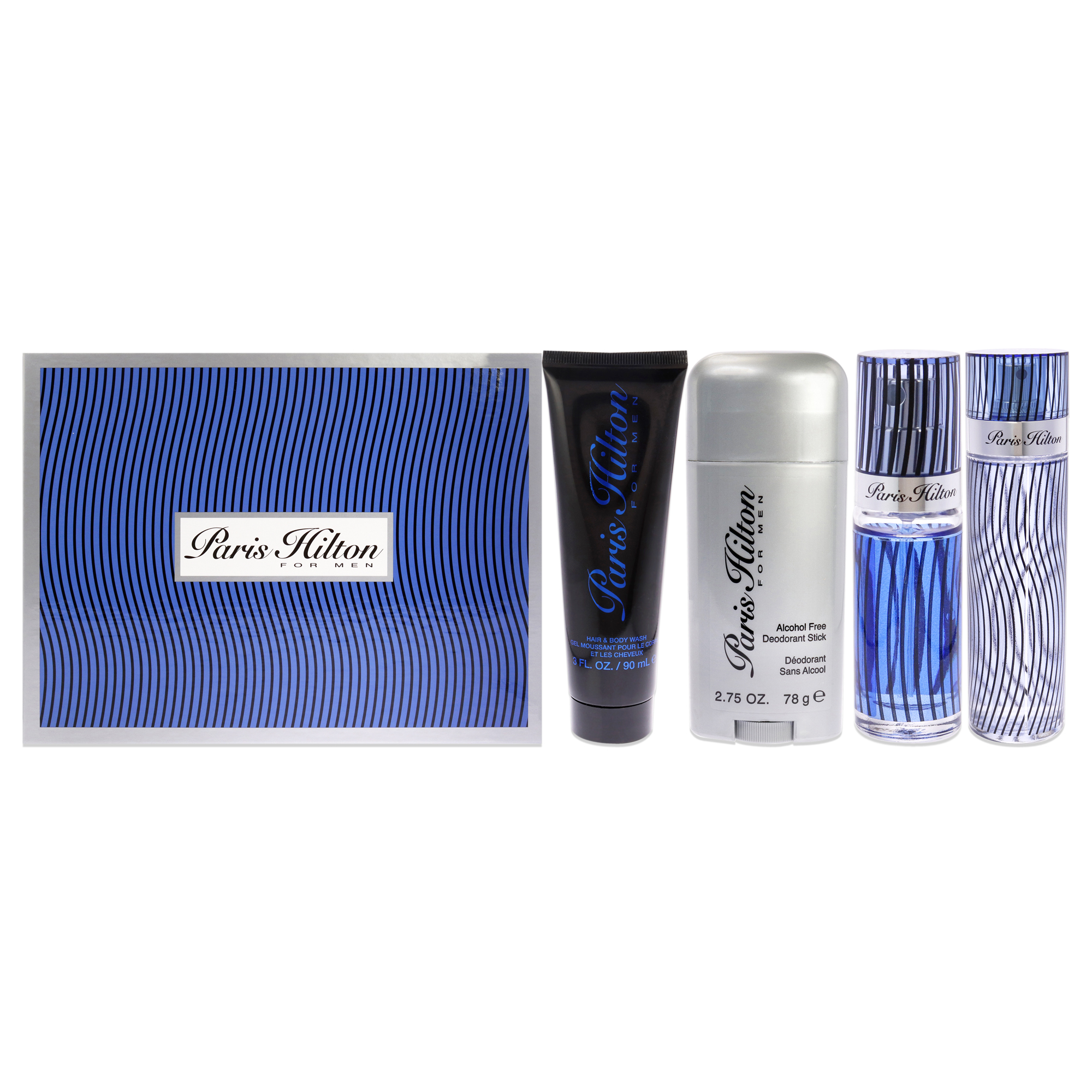 Foto 2 pulgar | Perfume Paris Hilton for Men Gift Set 4 Piezas- Venta Internacional