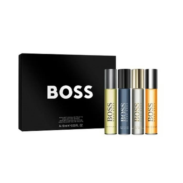 Foto 2 pulgar | Set Mini 4 Piezas Hugo Boss para Hombre 10 ml C/U