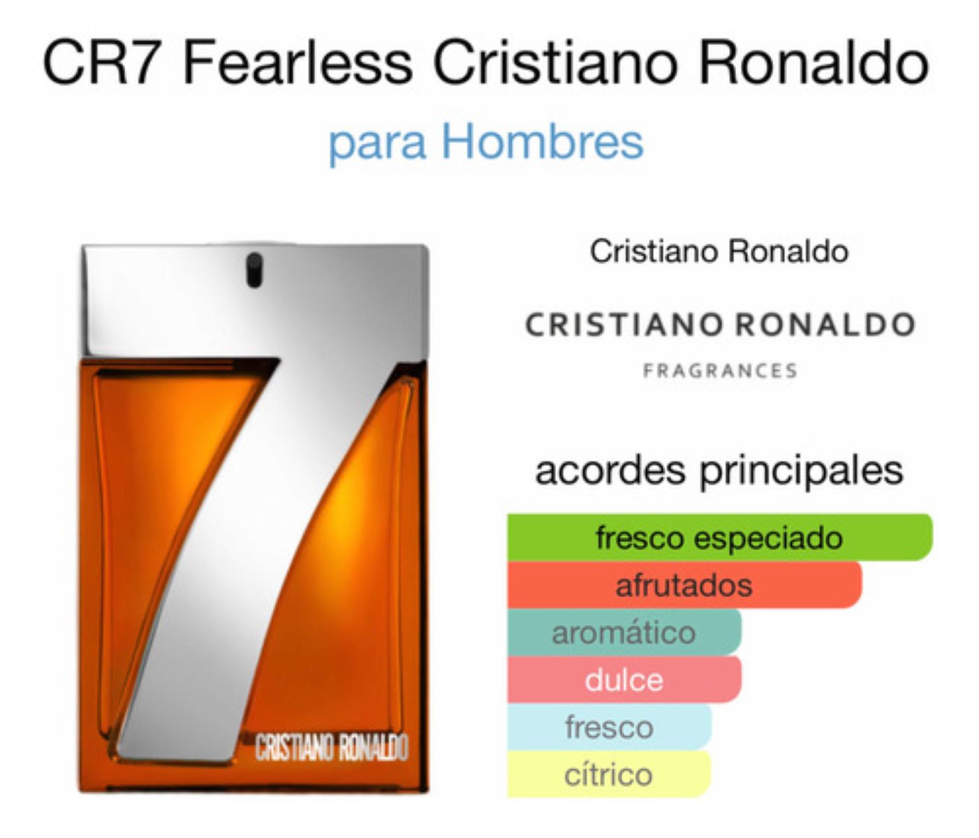 Foto 3 pulgar | Perfume Cristiano Ronaldo Fearless 100 ml Edt
