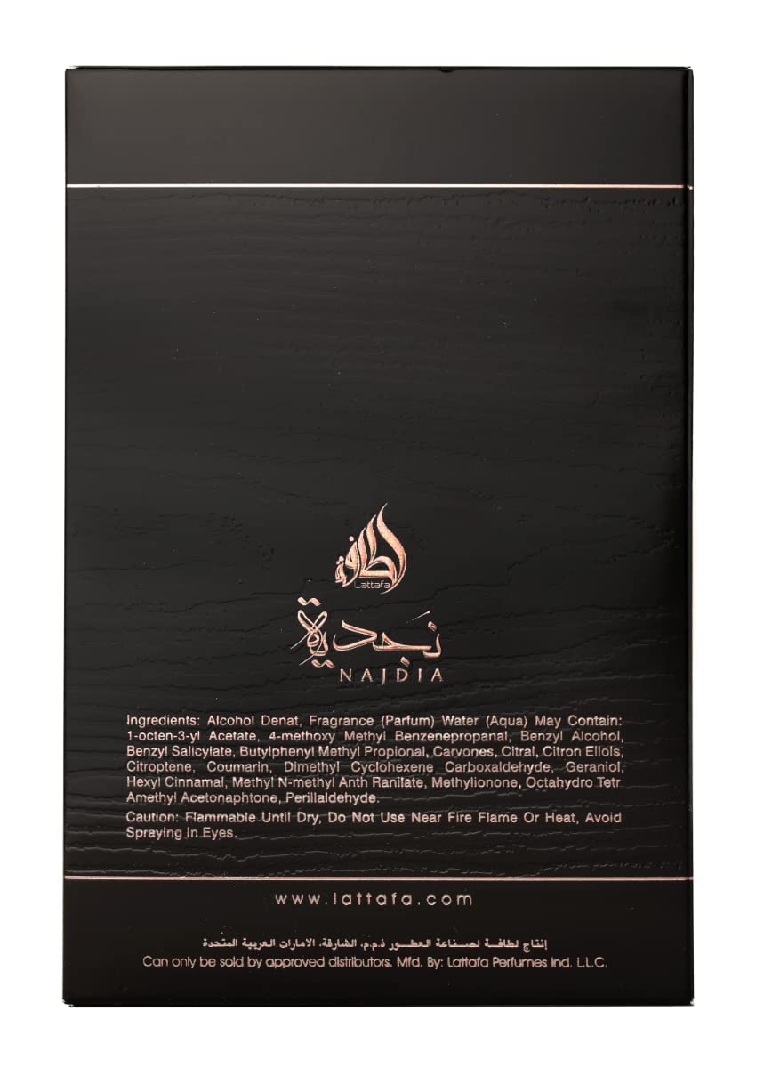 Foto 2 | Venta Internacional - Perfume Lattafa Najdia Tribute Eau De Parfum En Espray 100 M