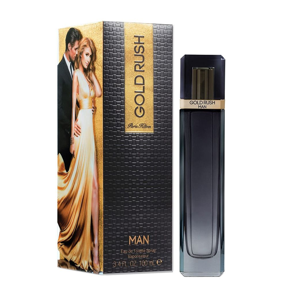 Foto 2 pulgar | Venta Internacional - Perfume Paris Hilton Gold Rush Edt 100 Ml Para Hombre