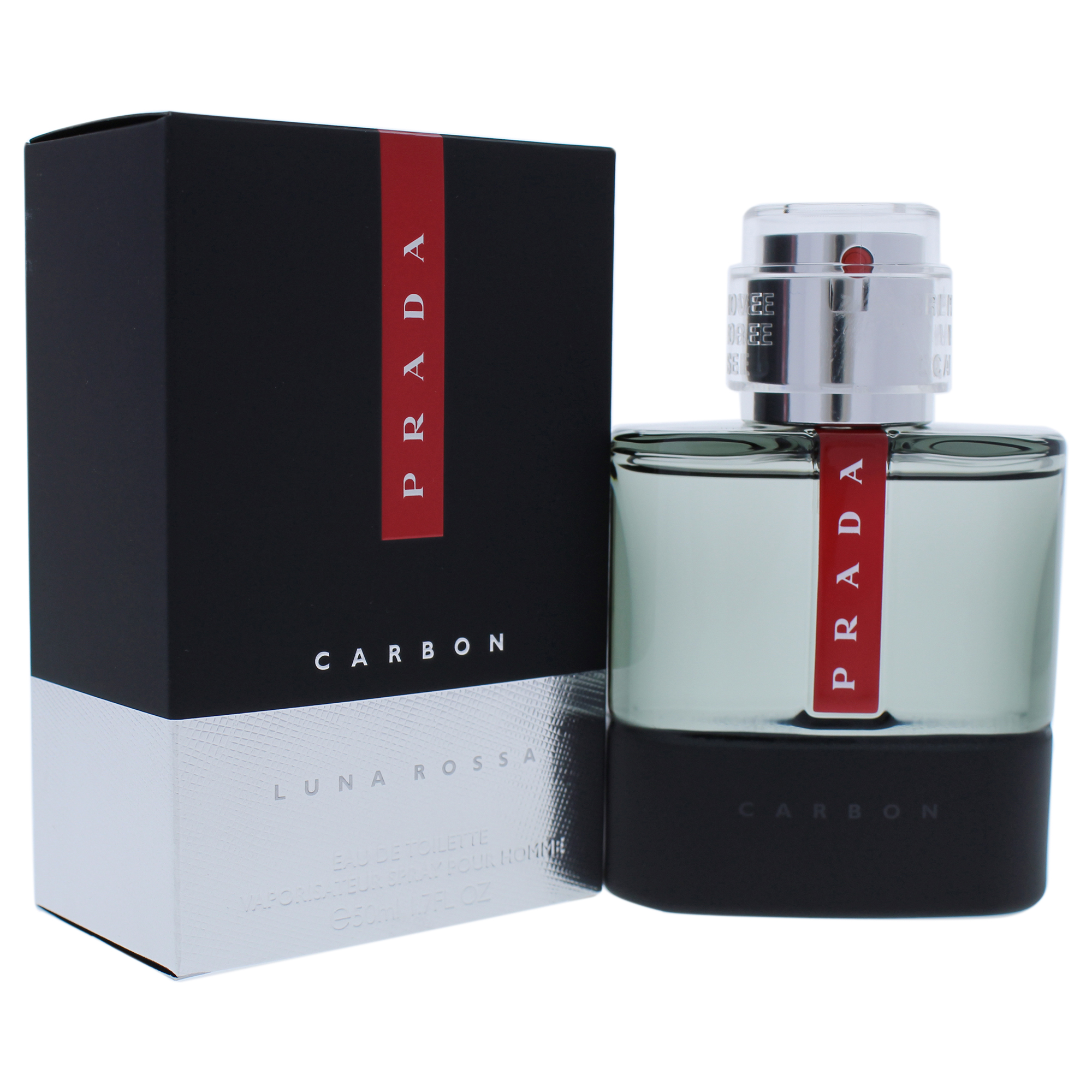 Foto 4 pulgar | Venta Internacional - Perfume Prada Luna Rossa Carbon Edt 50 Ml Para Hombre