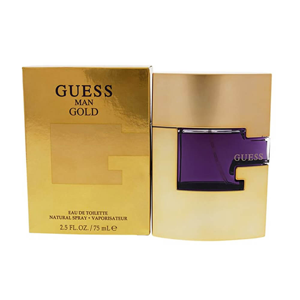 Foto 2 pulgar | Venta Internacional - Perfume Guess Gold Edt 75 ml para Hombre