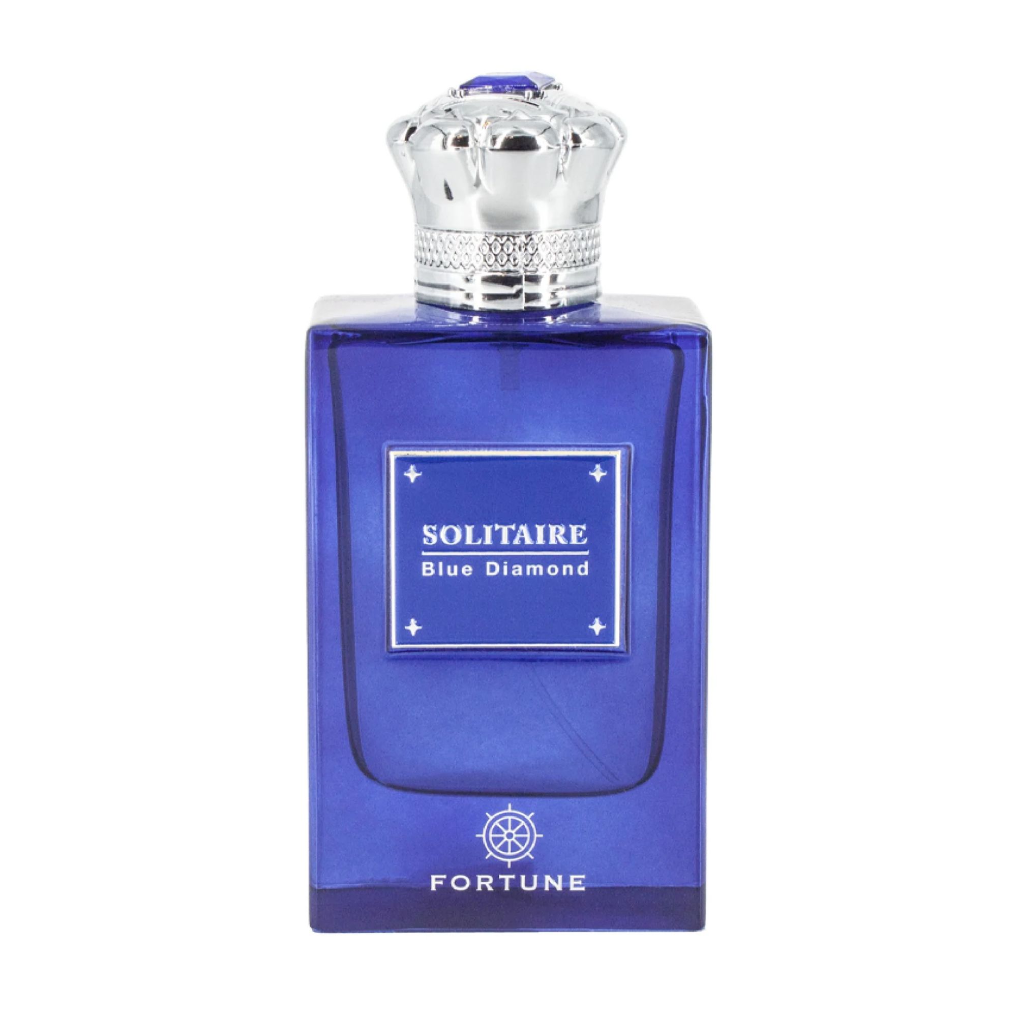 Perfume Para Hombre Fortune Solitaire Blue Diamond 80ml Edp