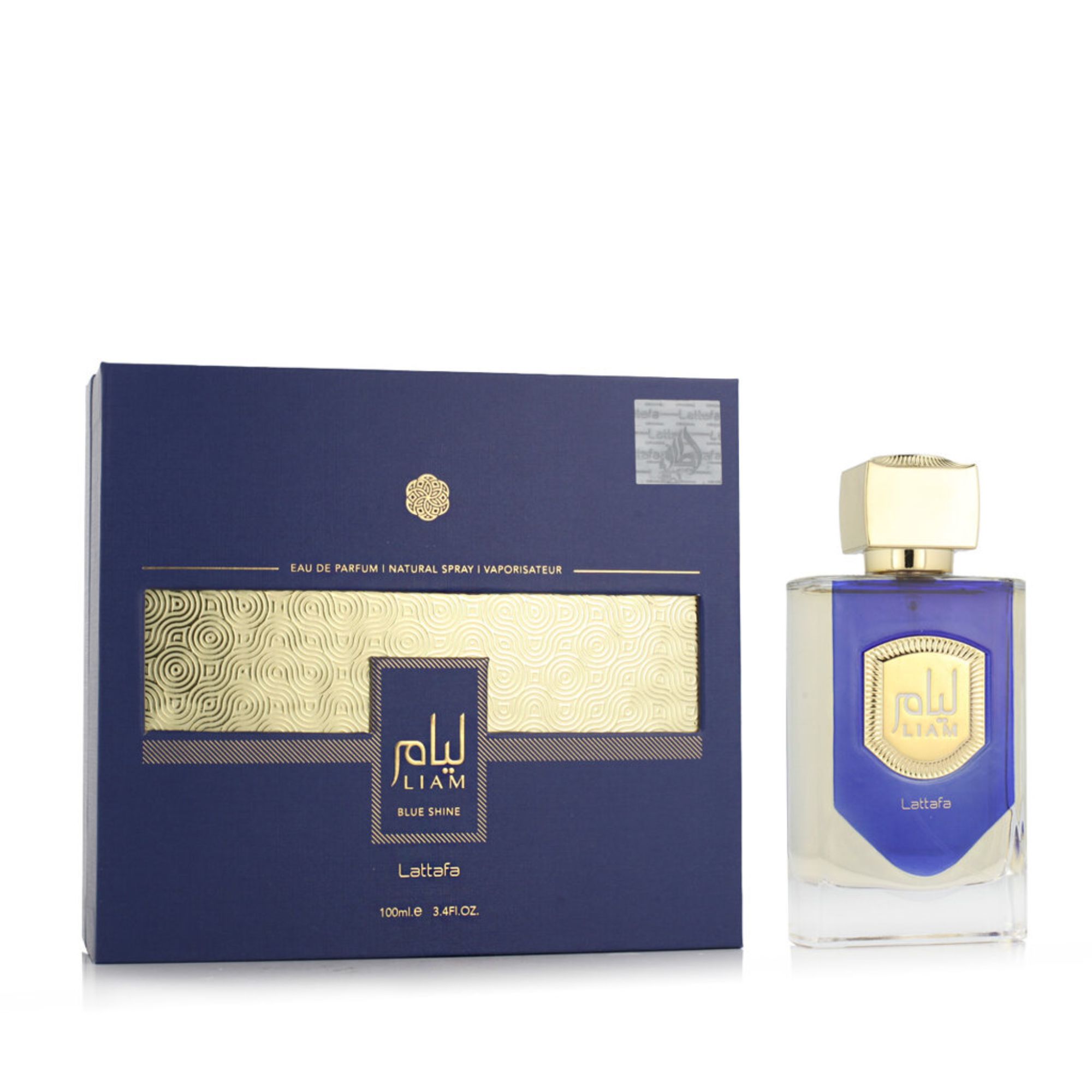 Foto 2 pulgar | Perfume Lattafa Liam Blue Shine 100 Ml Edp para Hombre