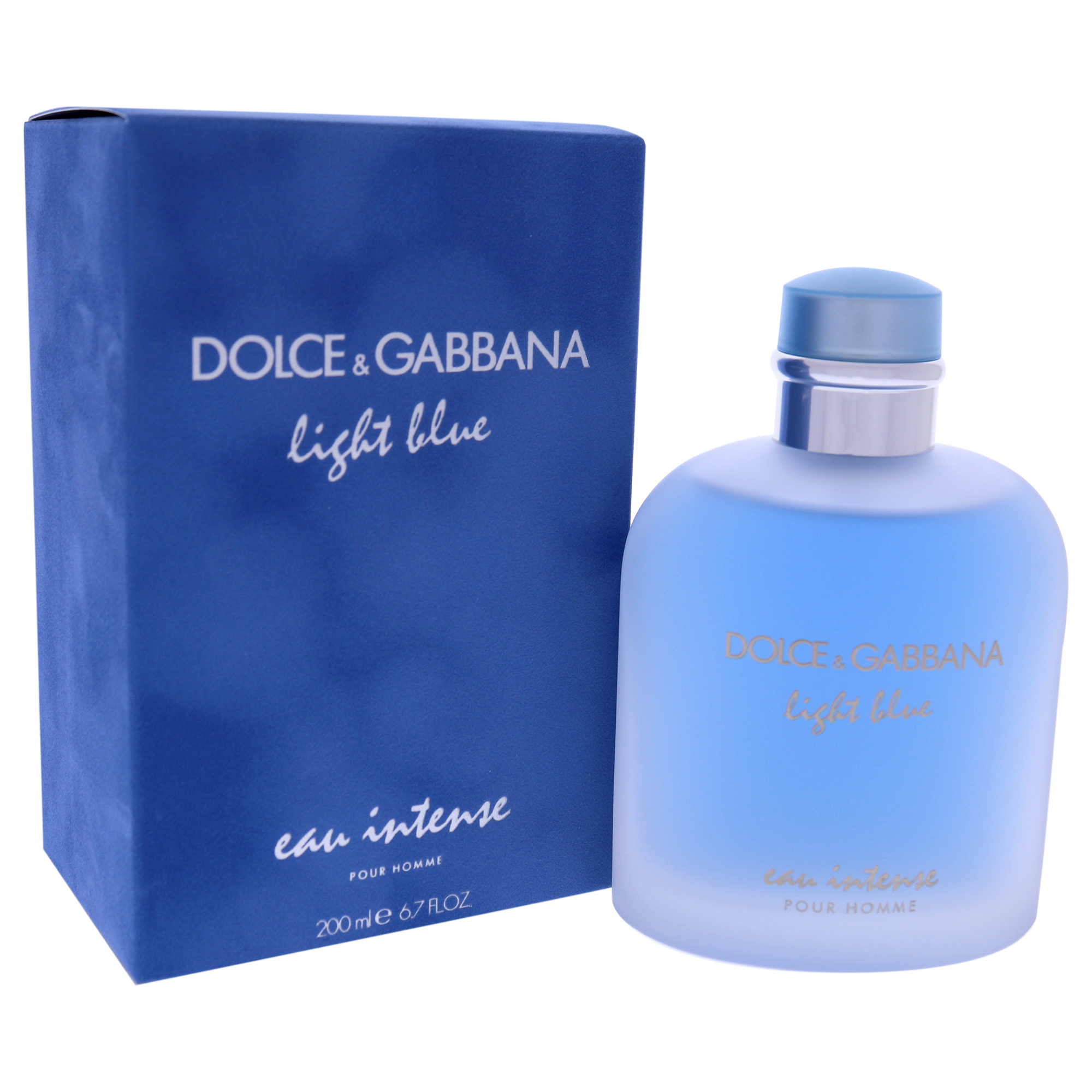 Foto 4 pulgar | Perfume Dolce And Gabbana Light Blue Eau Intense 200 Ml Para M - Venta Internacional.