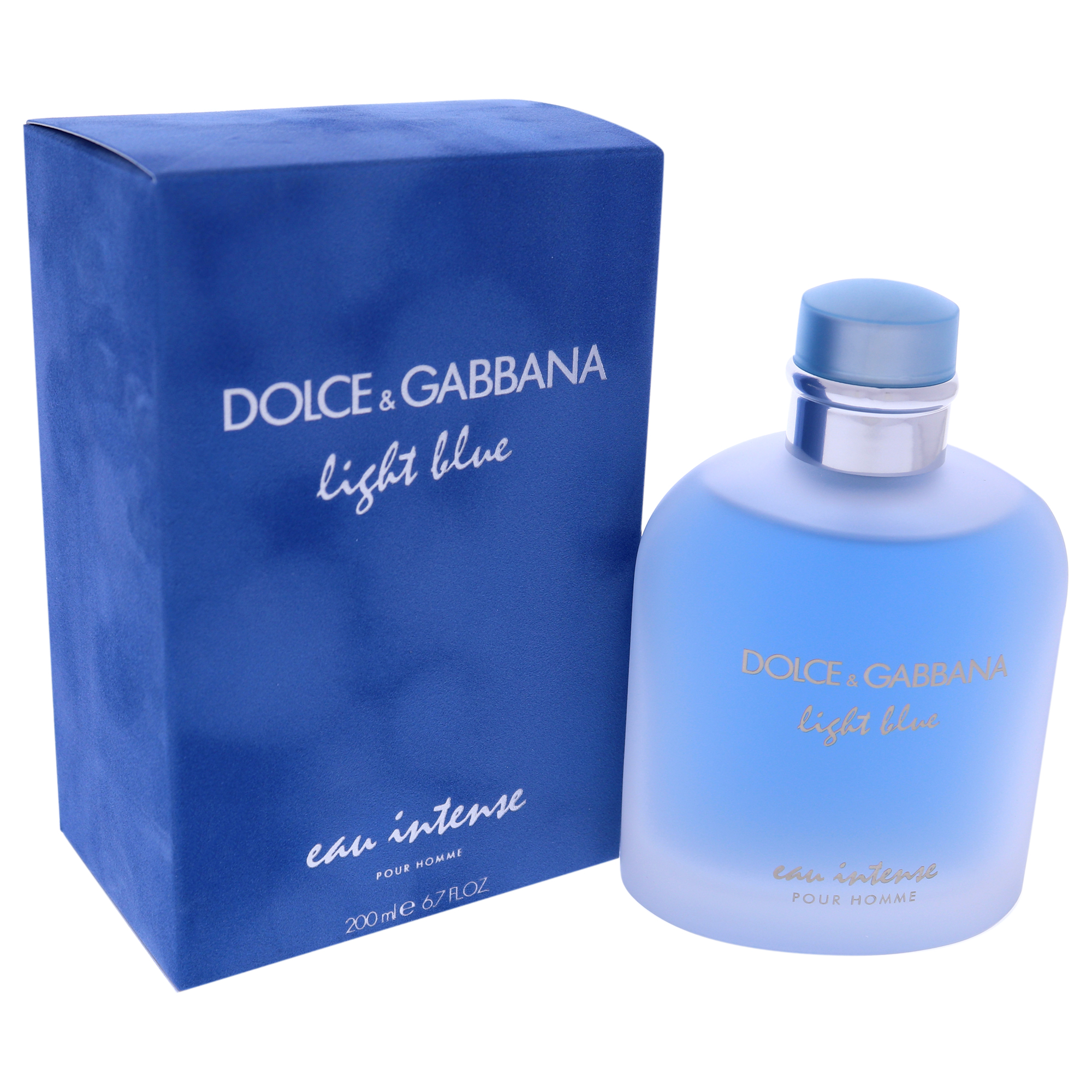 Foto 5 pulgar | Perfume Dolce And Gabbana Light Blue Eau Intense 200 Ml Para M - Venta Internacional.