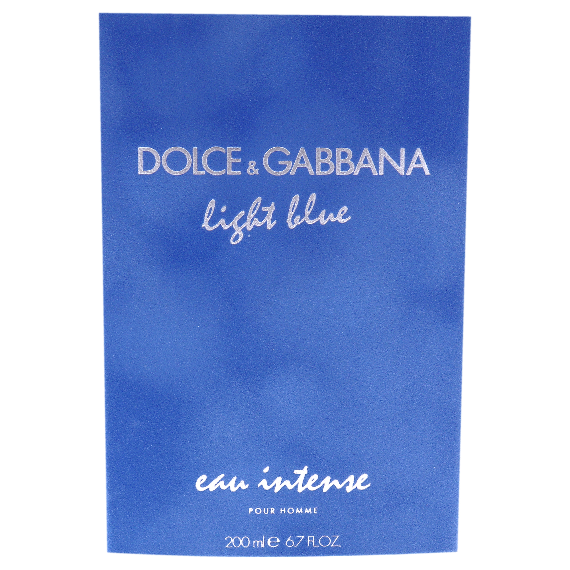 Foto 6 pulgar | Perfume Dolce And Gabbana Light Blue Eau Intense 200 Ml Para M - Venta Internacional.