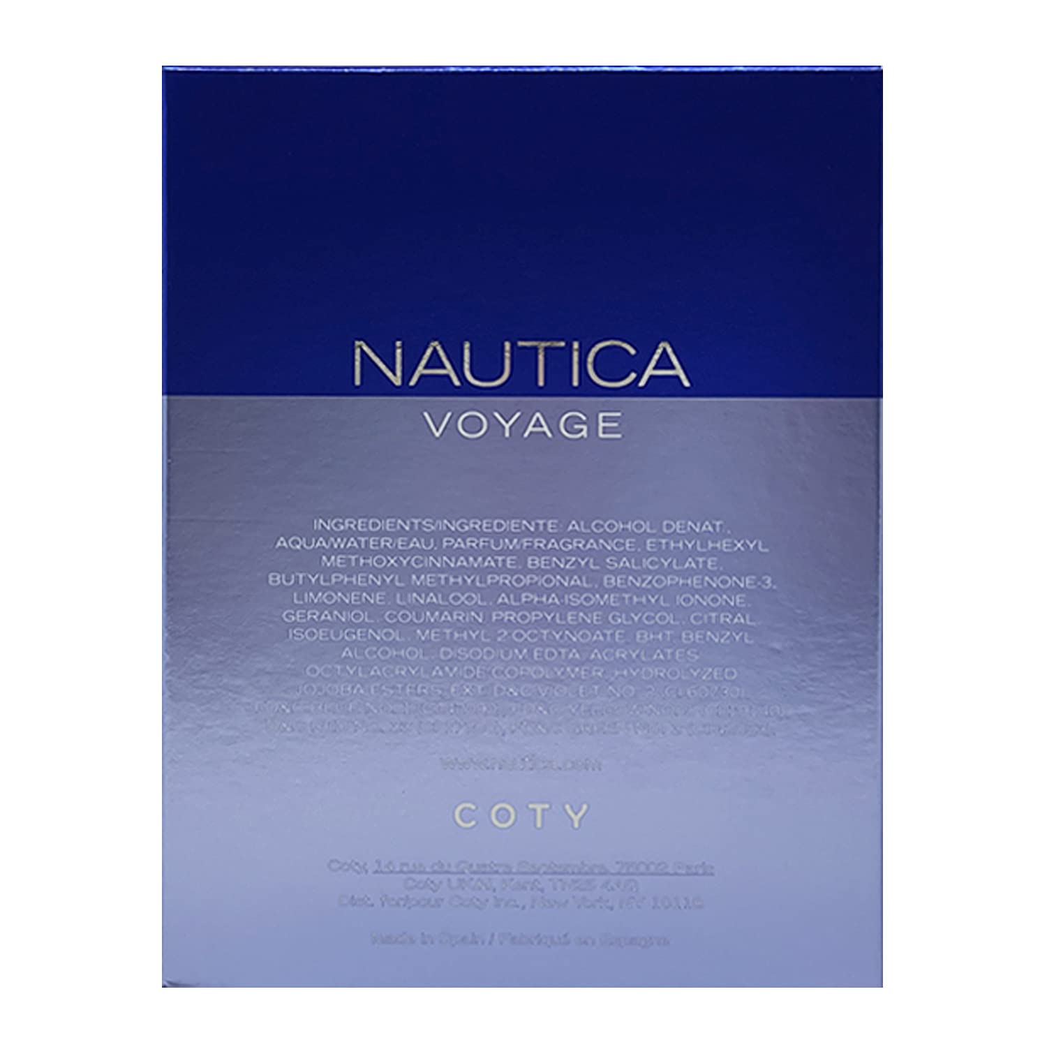 Foto 3 pulgar | Venta Internacional - Perfume Voyage Edt En Aerosol 100 Ml