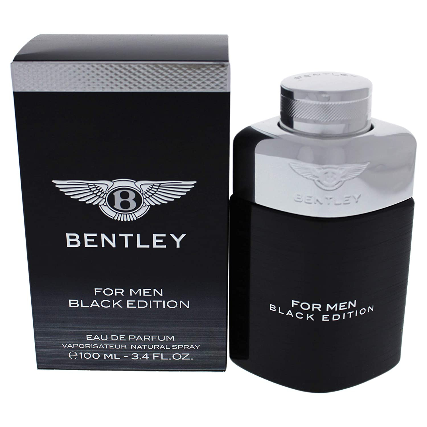 Bentley Black Edition De Bentley Eau De Parfum Spray Para Hombres 3.4 Onzas - Venta Internacional.