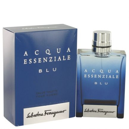 Perfume Salvatore Ferragamo Agua Esencial Azul Edt 100 Ml - Venta Internacional.