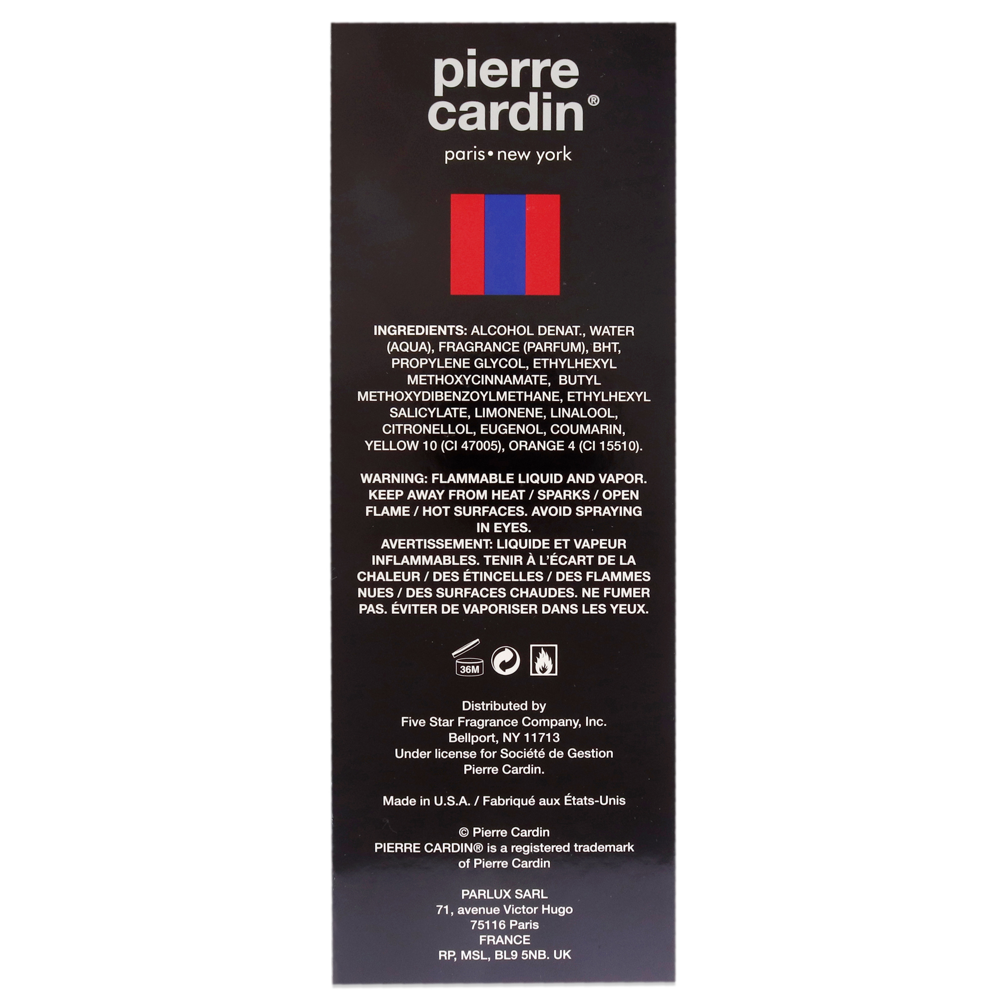 Foto 7 pulgar | Perfume Pierre Cardin De Pierre Cardin Edc En Aerosol 240 Ml Para M - Venta Internacional.