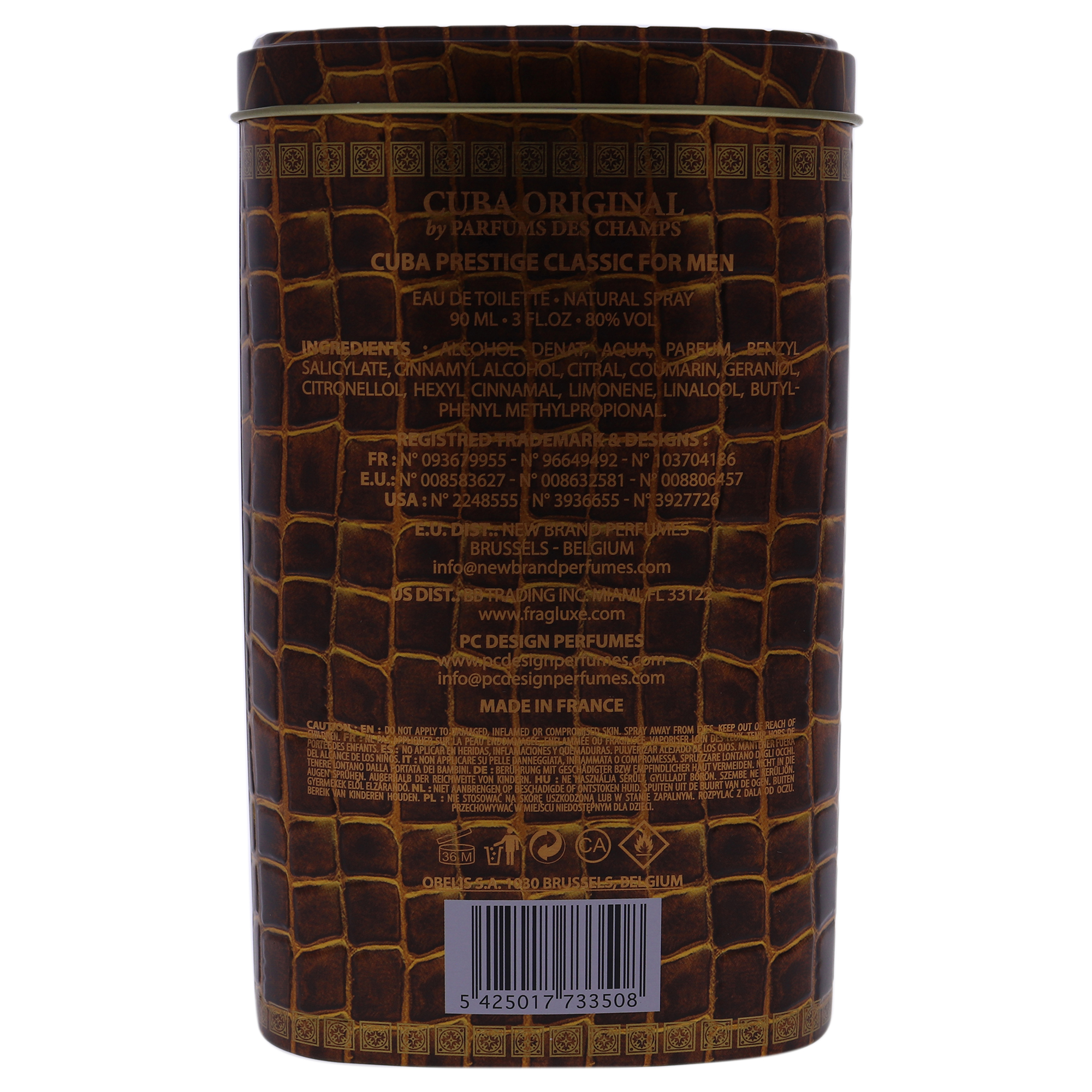 Foto 6 pulgar | Venta Internacional - Perfume Cuba Prestige Classic Edt para Hombre 90 ml