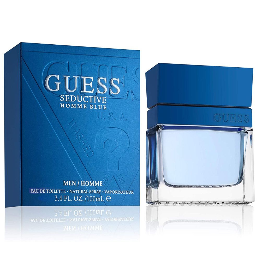 Perfume Guess Seductive Homme Blue Edt 100 Ml Para Hombre - Venta Internacional.
