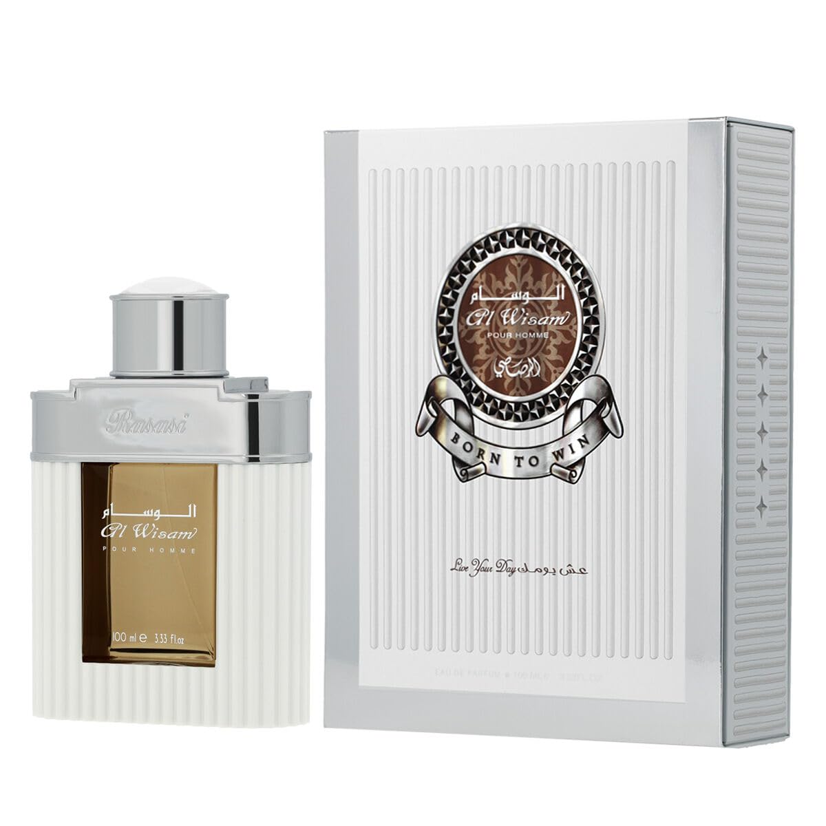 Foto 5 pulgar | Perfume Rasasi Al Wisam Day Born To Win Edp En Spray Para Ho - Venta Internacional.