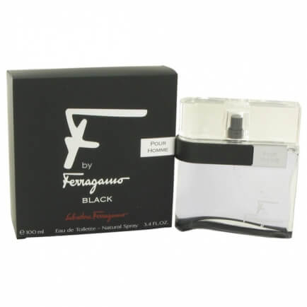 Perfume Salvatore Ferragamo F Black Eau De Toilette 100 Ml Fo - Venta Internacional.