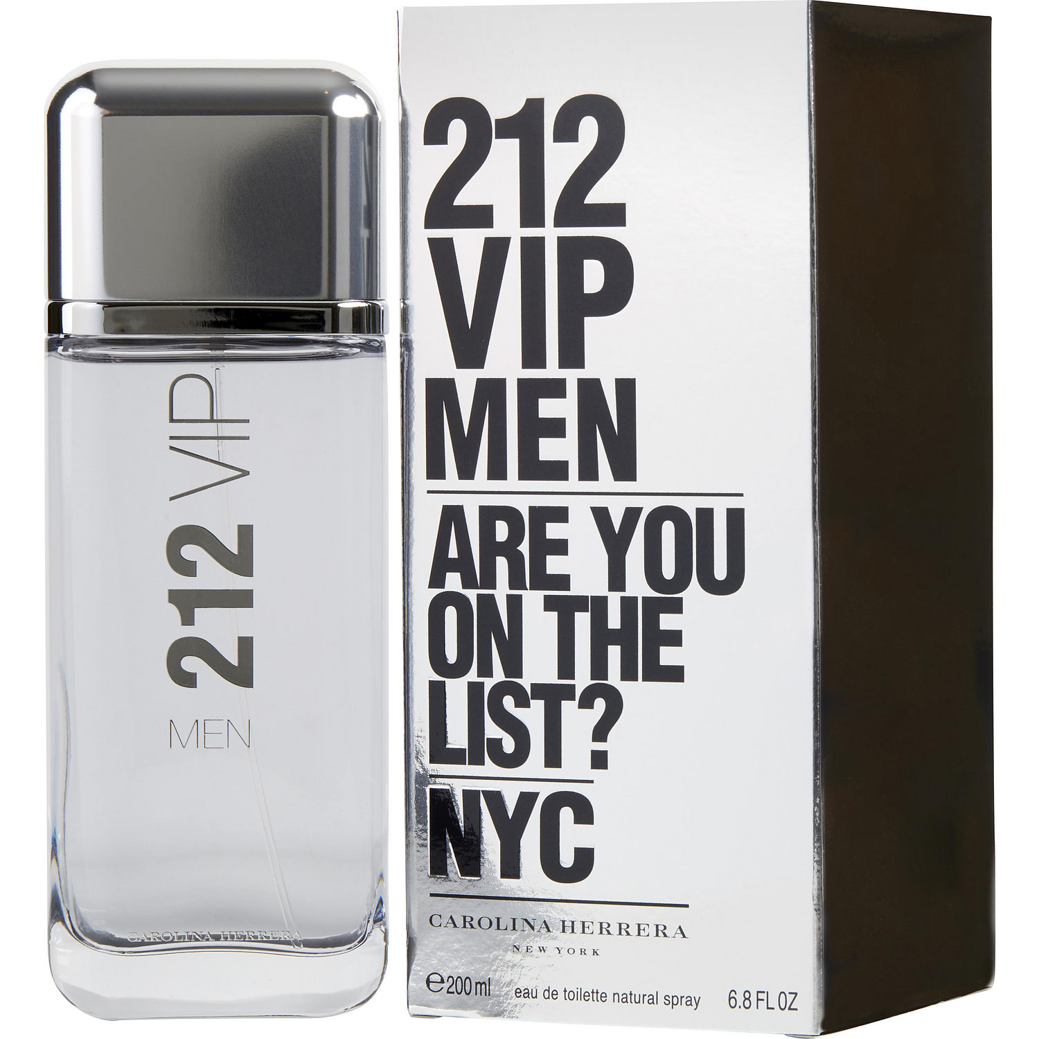 Perfume Carolina Herrera 212 Vip Eau de Toilette 200 ml - Venta Internacional