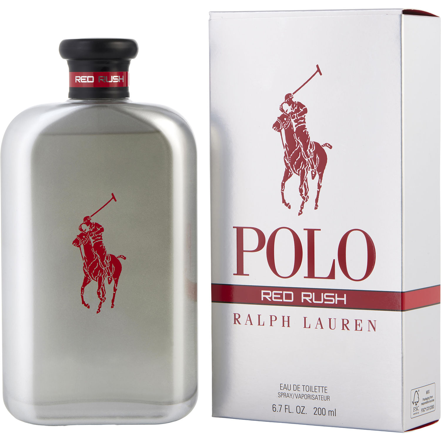 Foto 2 pulgar | Perfume Ralph Lauren Polo Red Rush Edt 200 ml para Hombres - Venta Internacional