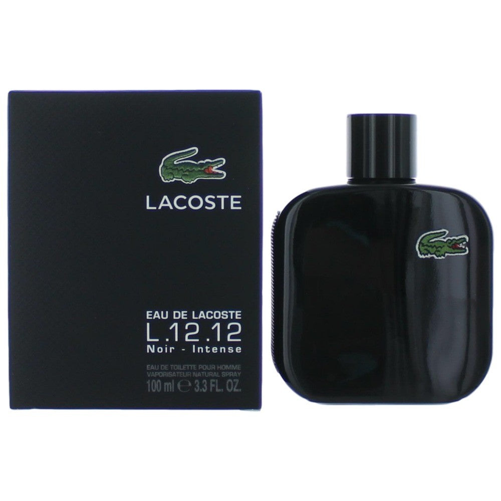 Perfume Lacoste L.12.12 Black Noir Intense Eau De Toilette de 100 ml - Venta Internacional