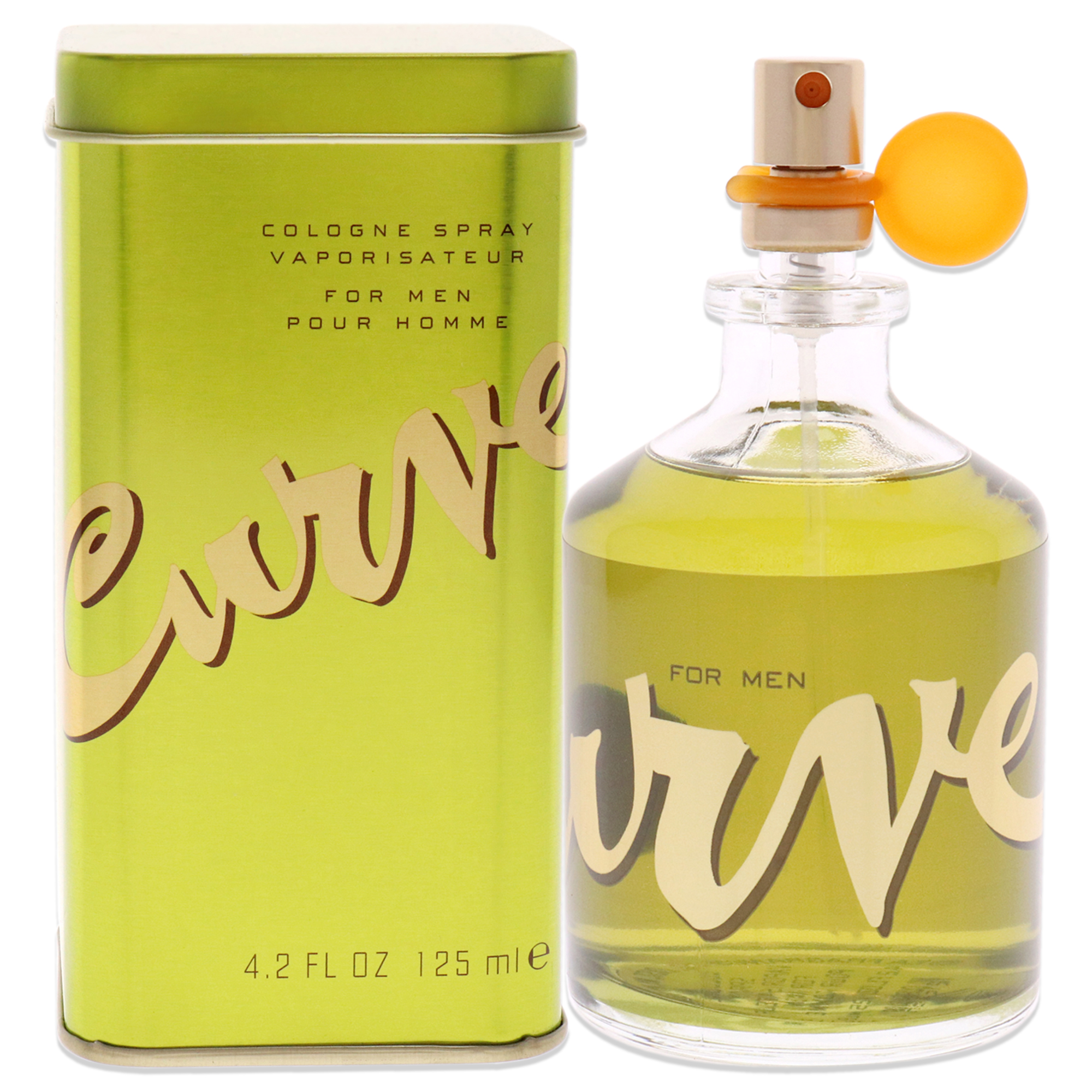 Colonia en Aerosol Perfume Liz Claiborne Curve para Hombre 125 ml - Venta Internacional