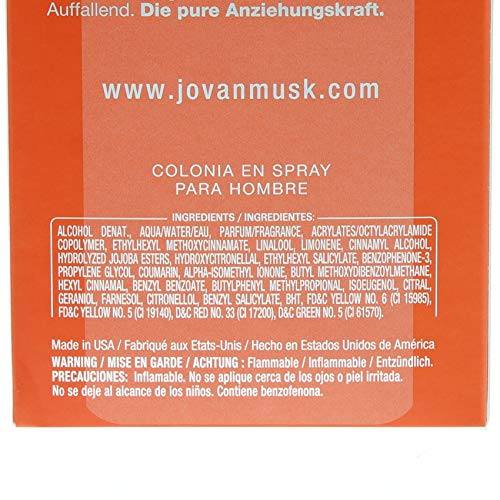 Foto 4 pulgar | Perfume Jovan Musk 88 Ml para Hombre-Venta Internacional