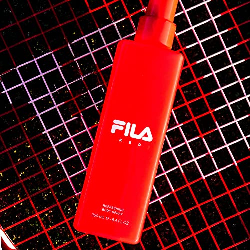 Foto 4 pulgar | Perfume Fila Red Para Hombre Classic Intense De Larga Duración 250 Ml - Venta Internacional.