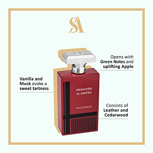 Foto 3 pulgar | Perfume Swiss Arabian Shumoukh Al Ghutra Edp 100 Ml Para Hombre - Venta Internacional.