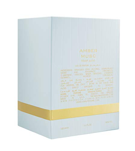 Foto 5 pulgar | Perfume Ajmal Amber Musc Eau de Parfum para Mujer 100 ml -Venta Internacional