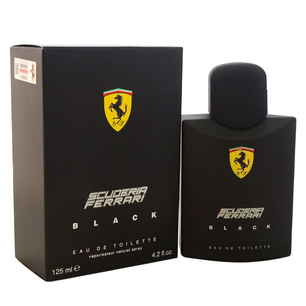 Perfume Ferrari Scuderia Black Eau de Toilette 125 Ml Para Hombre - Venta Internacional