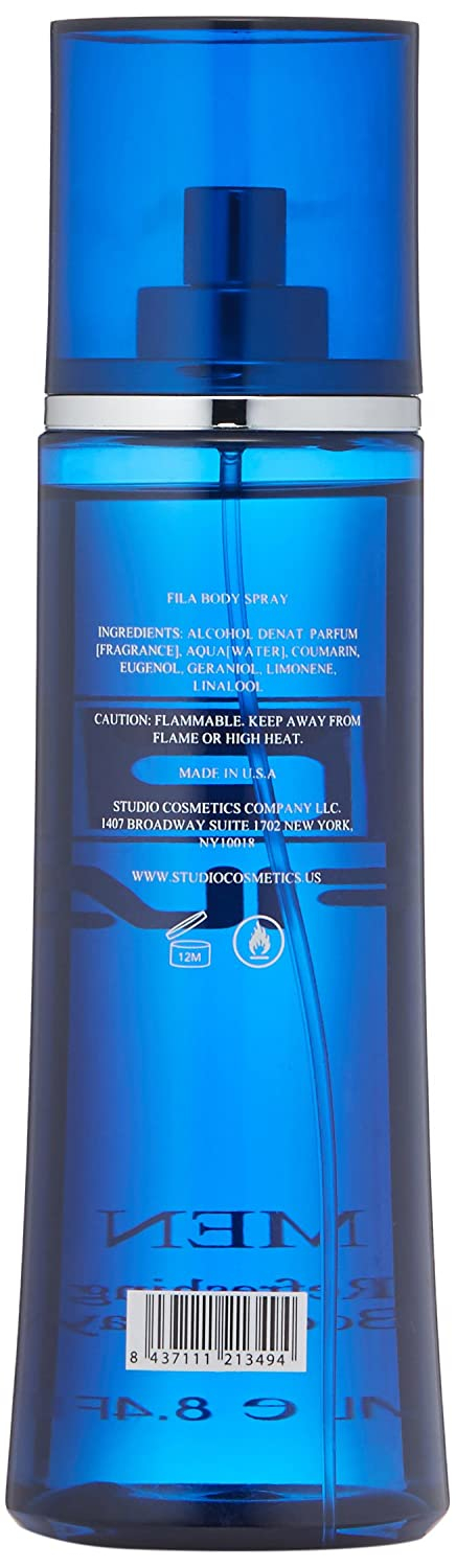 Foto 4 pulgar | Body Spray Fila Refreshing Eau de Toilette 250 ml para Hombre - Venta Internacional