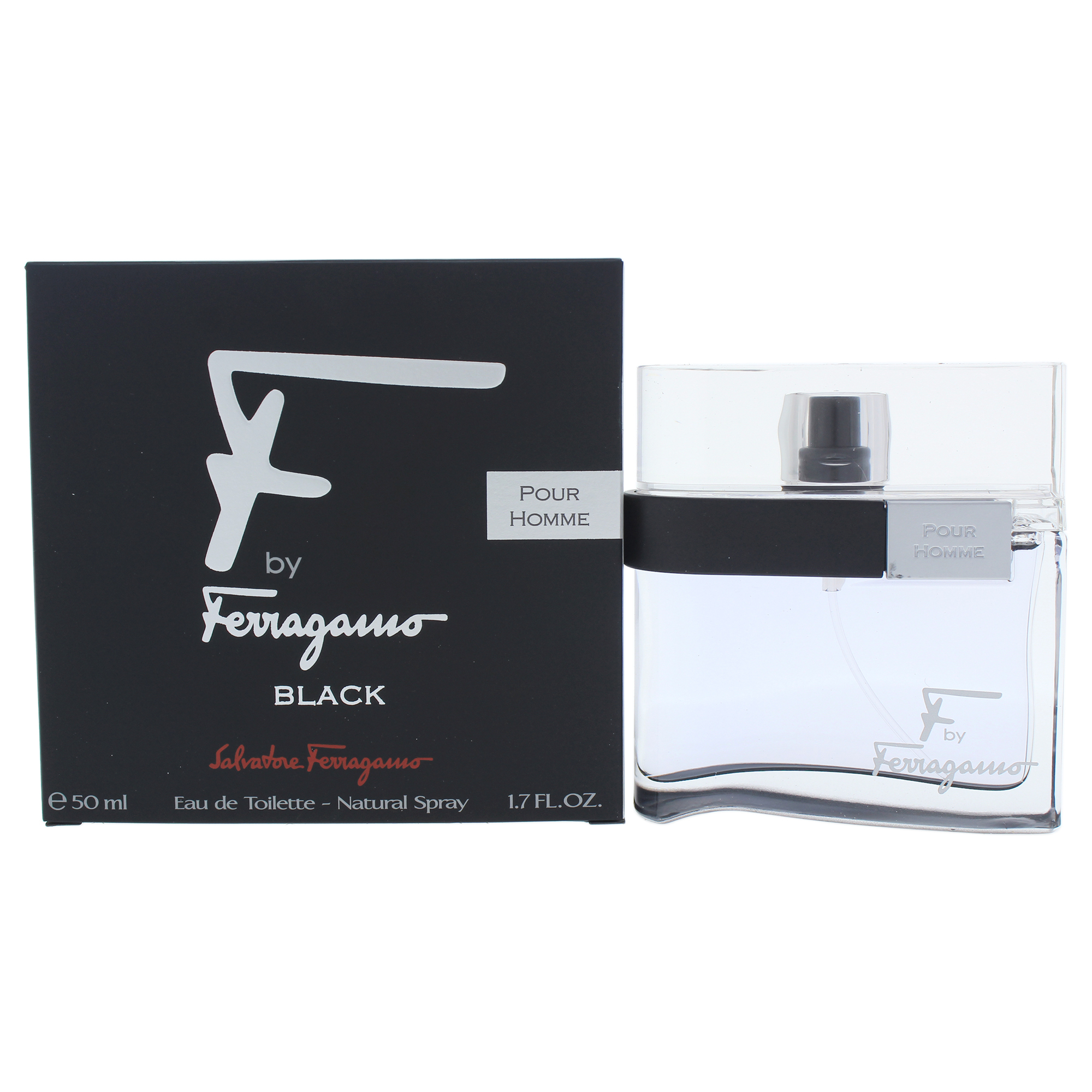 Perfume Salvatore Ferragamo F Black Edt Spray 50 ml para Hombres - Venta Internacional
