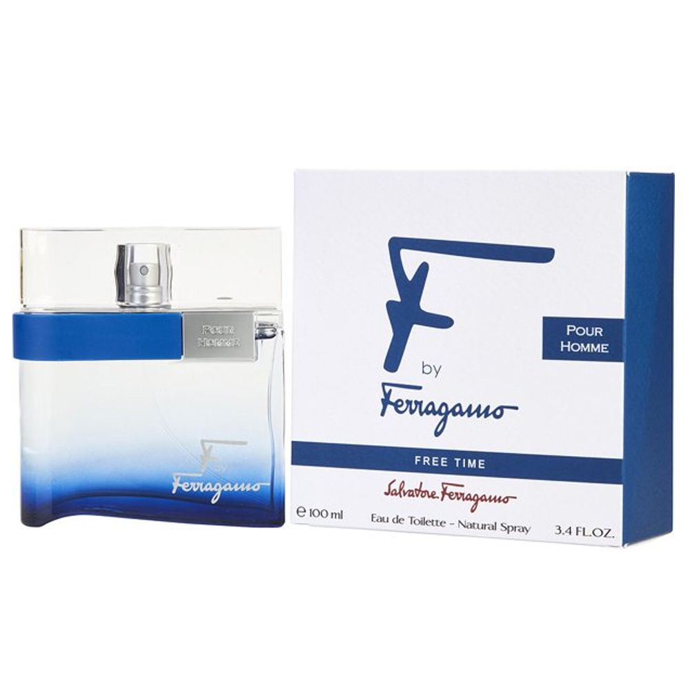 Perfume Salvatore Ferragamo F Free Time Edt 100 Ml Para Hombre - Venta Internacional