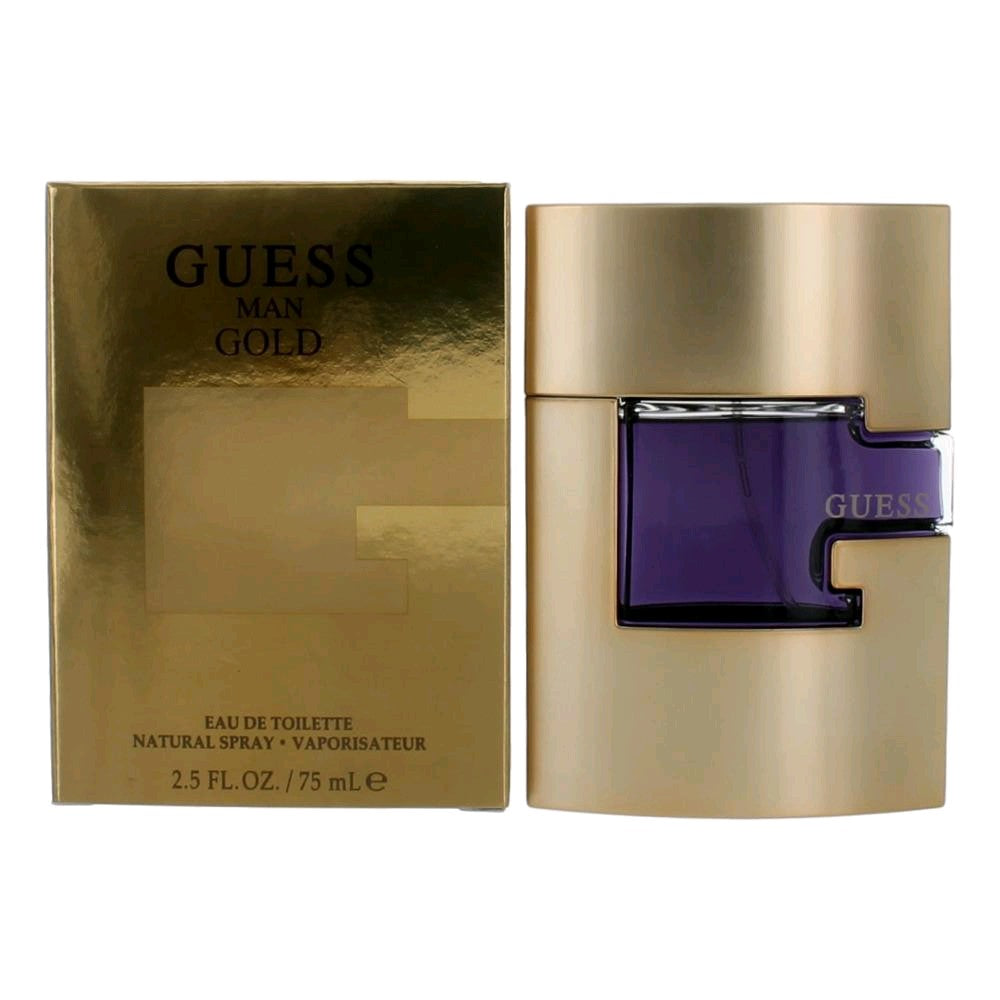 Perfume Guess Guess Gold Eau De Toilette 75 Ml Para Hombre - Venta Internacional