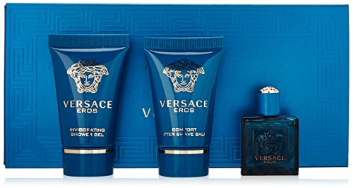 Foto 2 pulgar | Set De Regalo Perfume Versace Eros Mini Para Hombre, 3 Piezas - Venta Internacional.