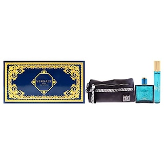 Foto 1 | Eau De Parfum Perfume Versace Eros, 100 Ml, Para Hombre, Juego De 3 Piezas - Venta Internacional.