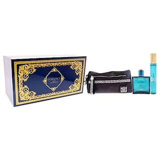 Foto 3 | Eau De Parfum Perfume Versace Eros, 100 Ml, Para Hombre, Juego De 3 Piezas - Venta Internacional.