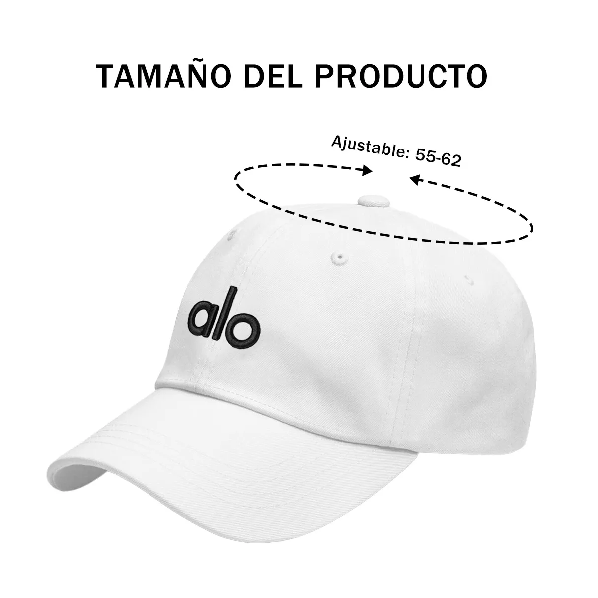 Foto 4 pulgar | Gorra Off-duty Unisex Alo Yoga Eo Safe Imports  Esi-15765 Blanco