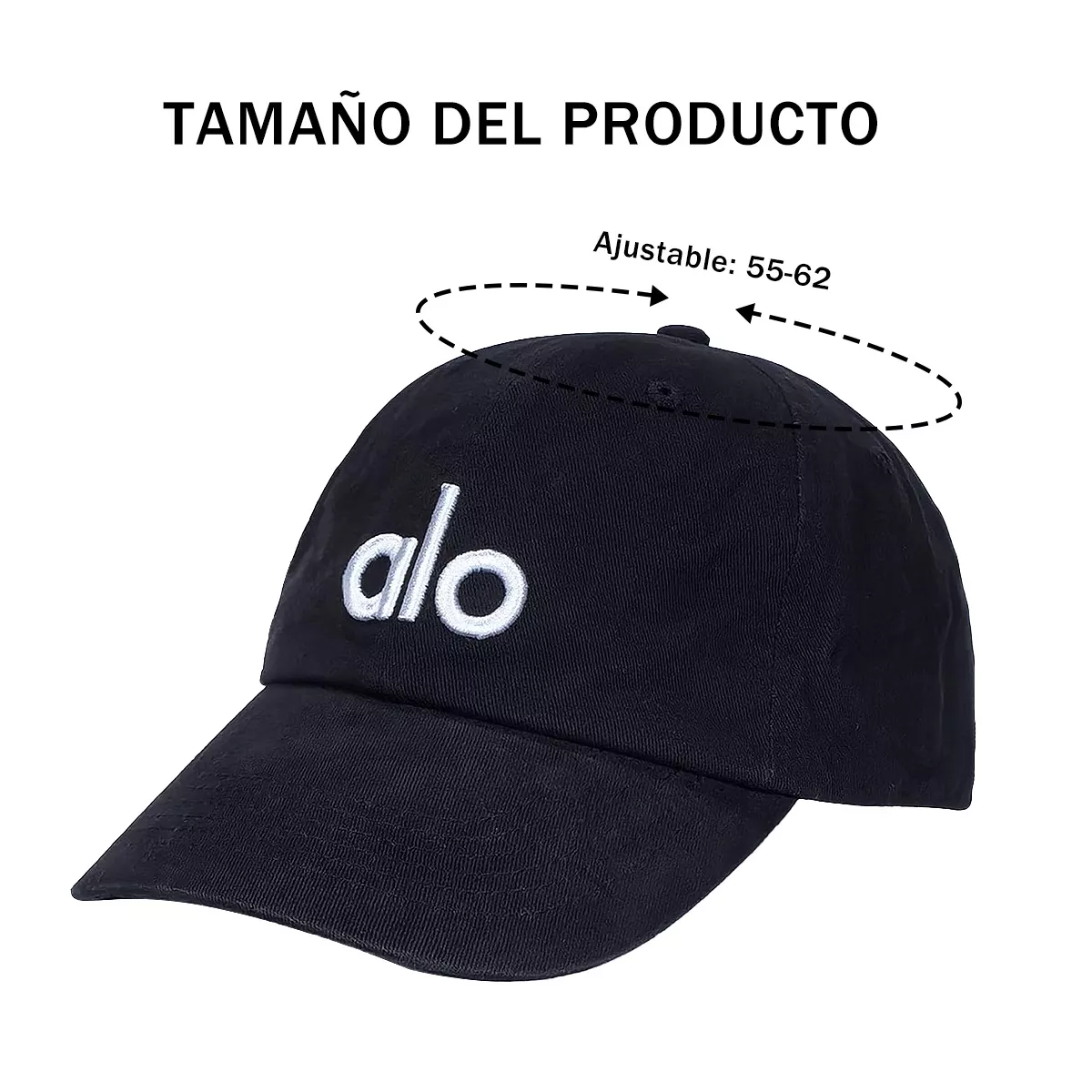 Foto 3 pulgar | Gorra Off-duty Unisex Alo Yoga Eo Safe Imports  Esi-15770 Negro