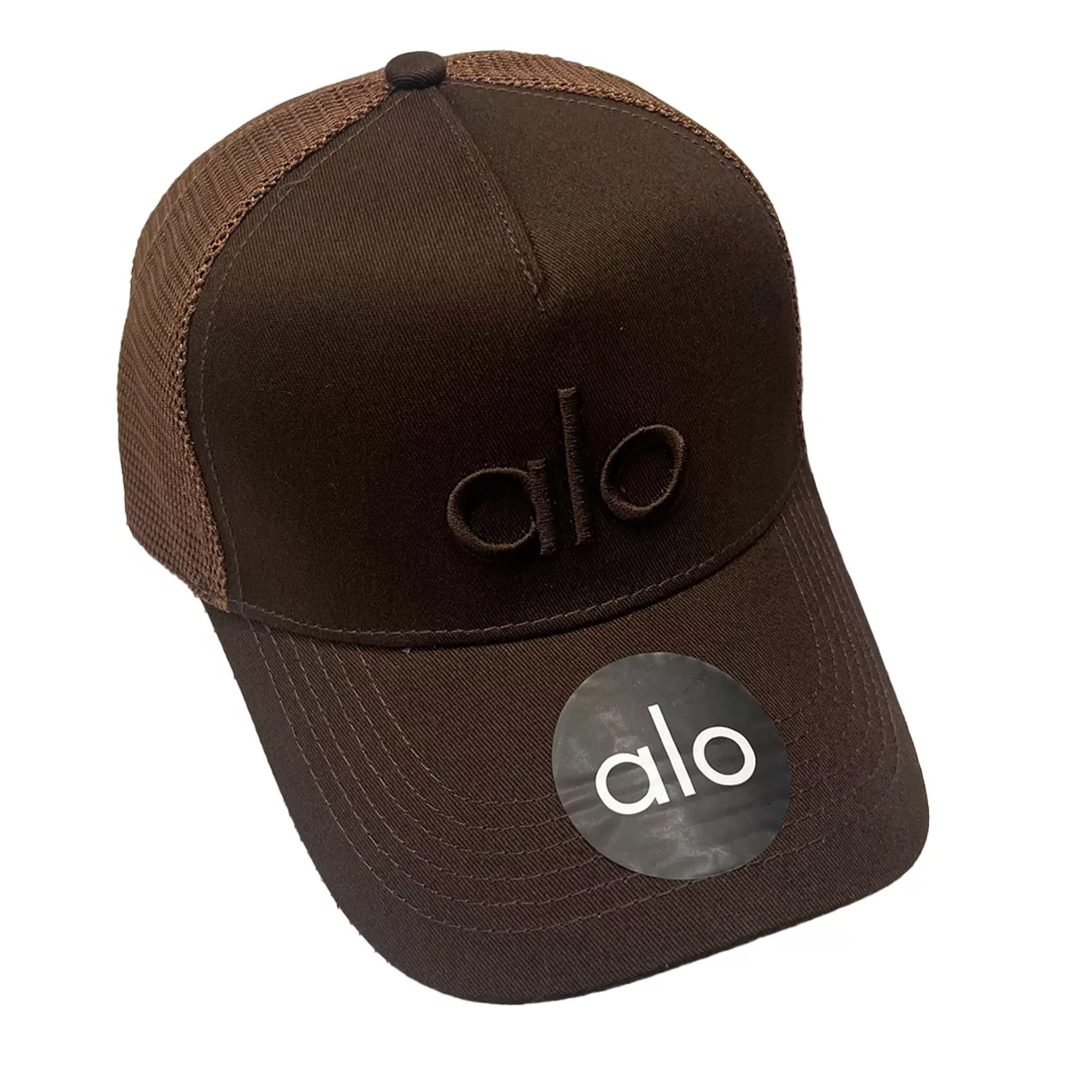 Foto 2 pulgar | Gorra Off-duty Unisex Alo Yoga Eo Safe Imports Esi-15769 Marron