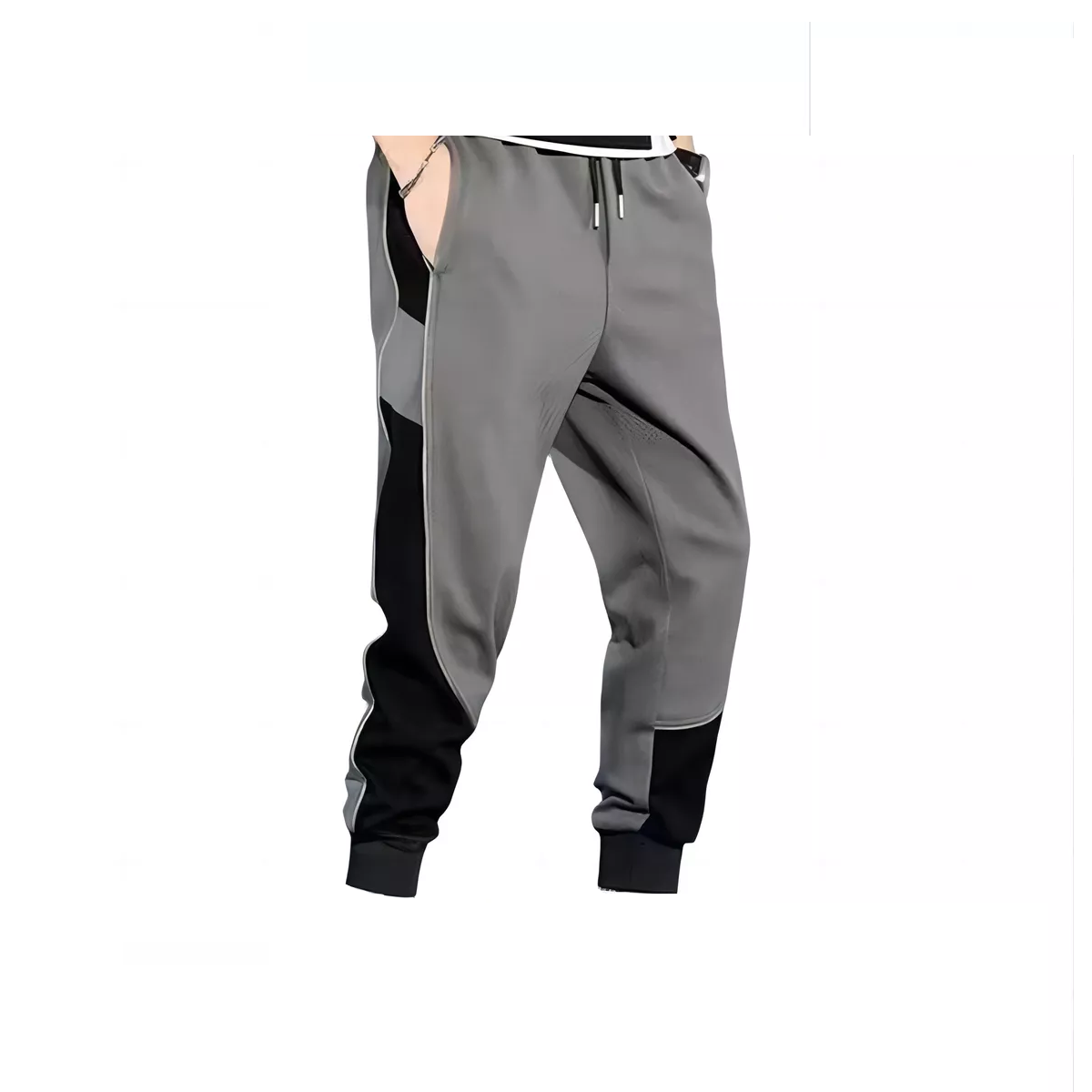 Foto 2 pulgar | Pants Deportivo Talla Eg Eo Safe Imports Esi-16462 Gris