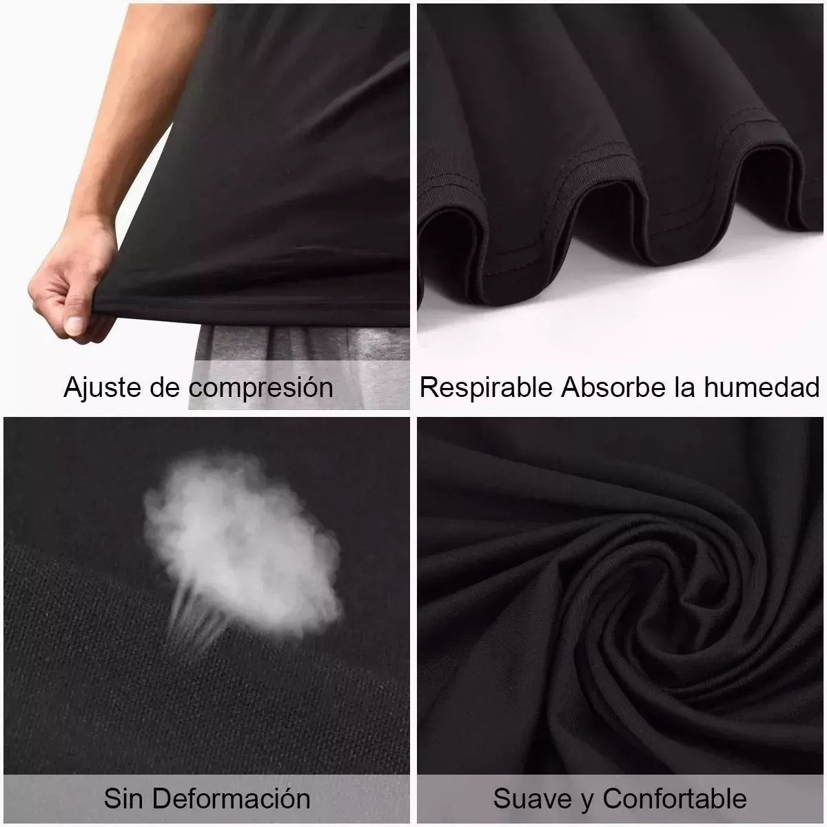 Foto 3 | 2pcs Playera Licras Compresión Talla G Eo Safe Imports Esi-16703 Multicolor