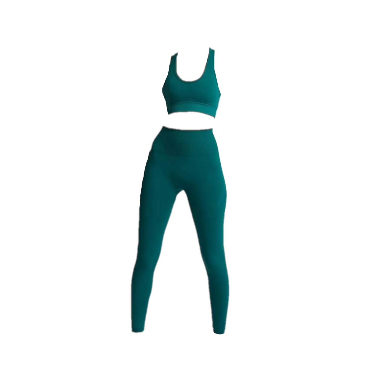 Foto 2 pulgar | Conjunto Licra Deportivo 2 Pzs Talla Ch Eo Safe Imports Esi-17092 Verde