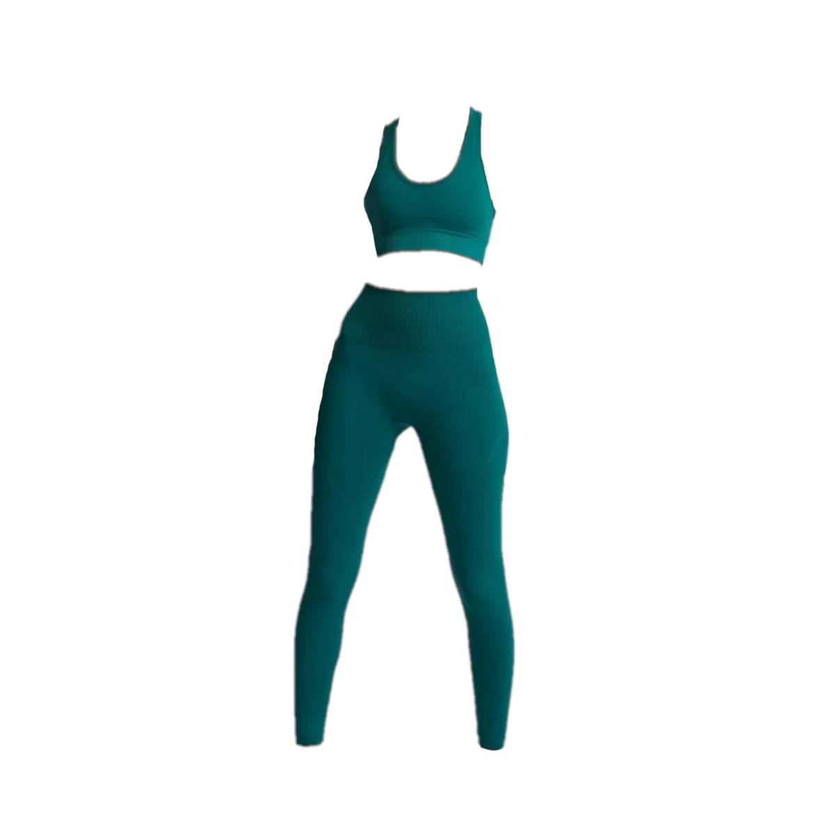 Conjunto Licra Deportivo 2 Pzs Talla Ch Eo Safe Imports Esi-17092 Verde