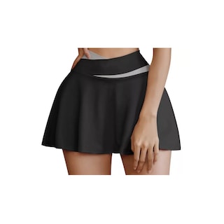 Foto 1 | Falda Con Short Licra Deportiva Talla 11 Eo Safe Imports Esi-17099 Negro